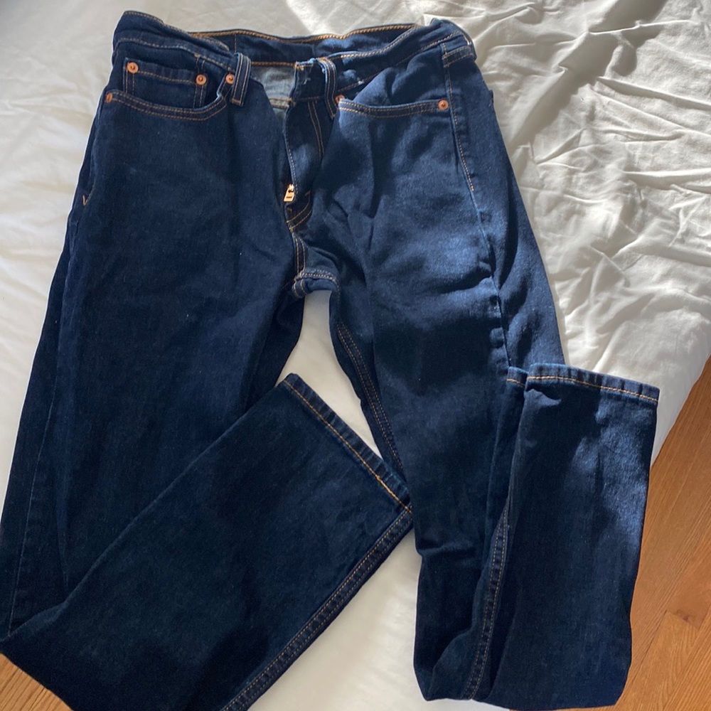Dark wash Levi’s
